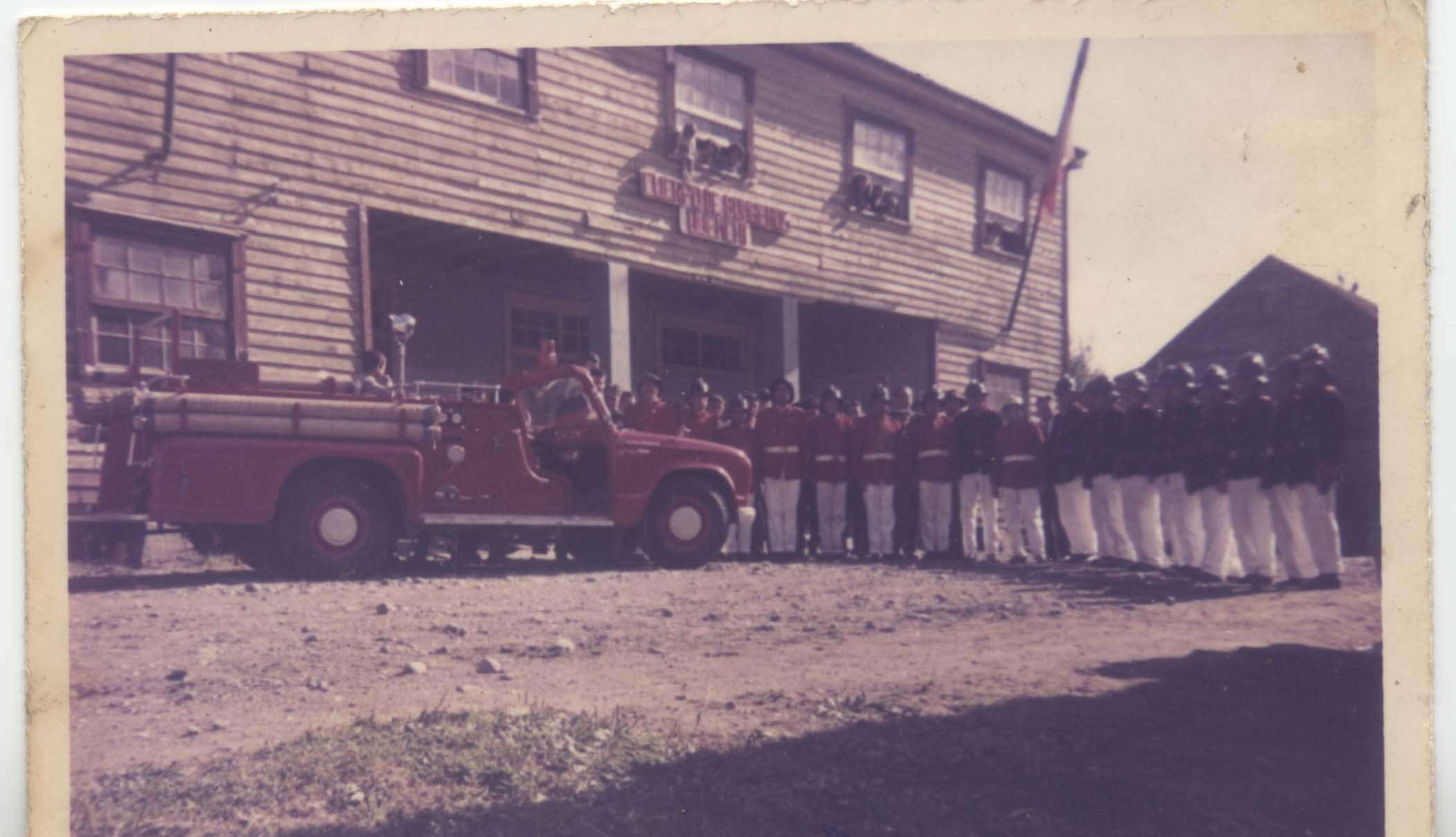 Inauguración de carro de bomberos