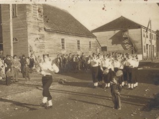 Desfile de la Escuela N°18 de Quemchi