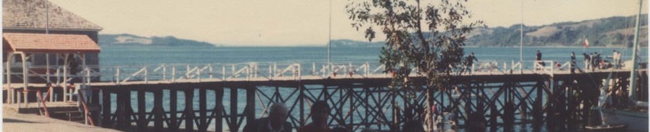 Paseo por el muelle de Quemchi