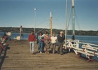 Paseo en el muelle de Quemchi Paseo en el muelle de Quemchi