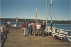 Paseo en el muelle de Quemchi