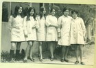 Alumnas de la Escuela Normal N° 2 de Santiago