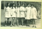 Alumnas de la Escuela Normal N° 2 de Santiago