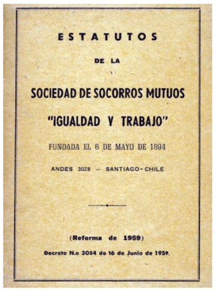 Estatutos de agrupación mutualista Estatutos de agrupación mutualista