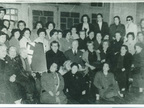 Grupo de amigas del Hospital de Maullín