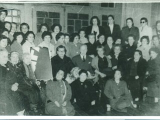 Grupo de amigas del Hospital de Maullín