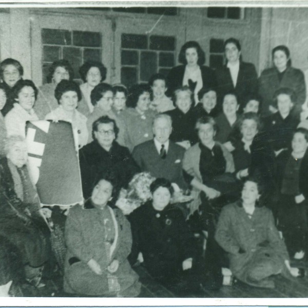 Grupo de amigas del Hospital de Maullín