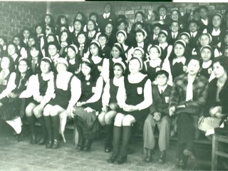 Conjunto coral de la Escuela N° 5