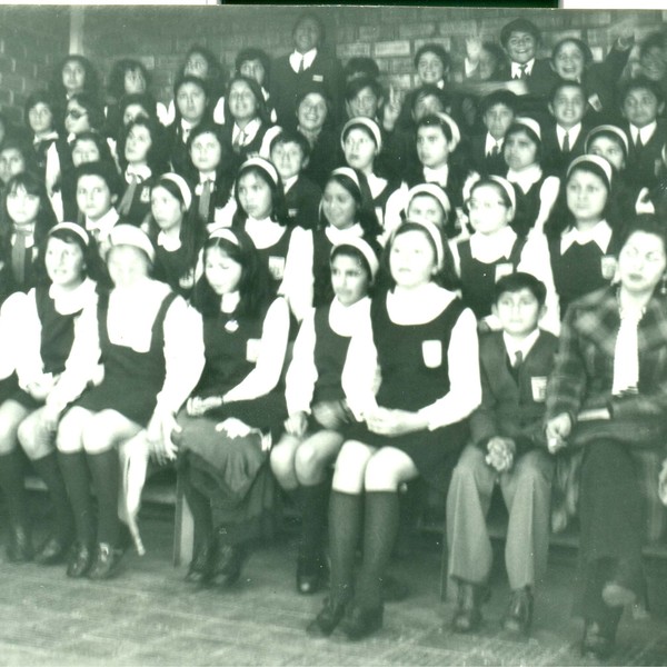 Conjunto coral de la Escuela N° 5