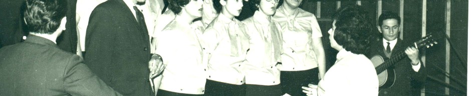 Coro de profesores de la Escuela N° 5