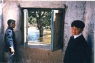 Inundación de Gualliguaica por el embalse Puclaro. Año 1999. Donación de René Arias.