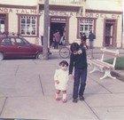 Paseo en la plaza de Maullín