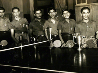 Equipo de tenis de mesa