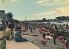 Comercio en la playa de Carelmapu