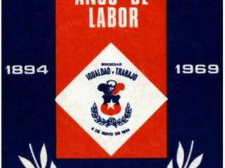 "75 años de labor". Sociedad de Socorros Mutuos Igualdad y Trabajo 1894-1969. "75 años de labor". Sociedad de Socorros Mutuos Igualdad y Trabajo 1894-1969.