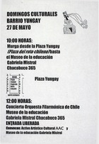 Domingos culturales en el barrio Yungay Domingos culturales en el barrio Yungay