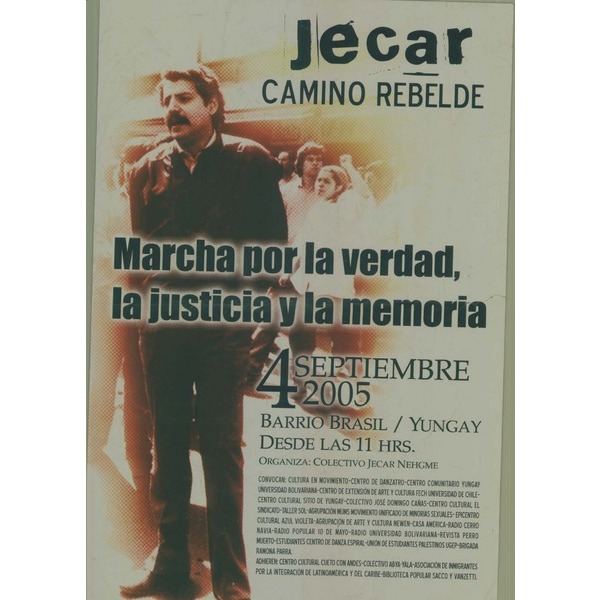 Marcha en memoria de Jecar Nehgme