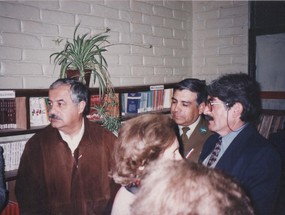 Inauguración de la biblioteca "Gabriela Mistral"