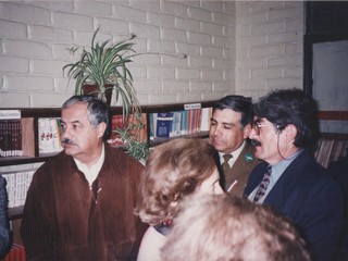 Inauguración de la biblioteca "Gabriela Mistral"