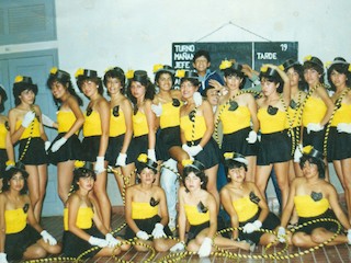 Barra femenina del club "Unión Juvenil" Barra femenina del club "Unión Juvenil"
