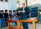 Navidad en escuela ex Estación