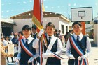 Abanderadas de la Escuela F-174