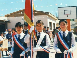 Abanderadas de la Escuela F-174