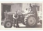 Primer tractor de la municipalidad de Monte Patria