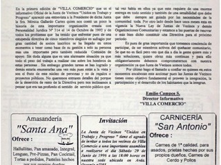 Villa Comercio" N° 4 Villa Comercio" N° 4