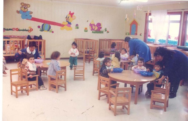 Jardín infantil de la población Inés de Bazán