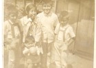 Niños de la población Inés de Bazán Niños de la población Inés de Bazán