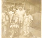 Niños de la población Inés de Bazán Niños de la población Inés de Bazán