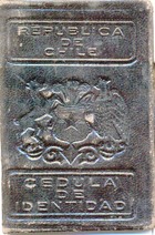Cédula de identidad de Rosa Bolados Cédula de identidad de Rosa Bolados