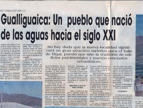 Gualliguaica, un pueblo que nació de las aguas hacía el siglo XXI