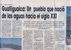 Gualliguaica, un pueblo que nació de las aguas hacía el siglo XXI