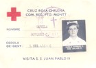 Credencial de voluntaria de la Cruz Roja Credencial de voluntaria de la Cruz Roja