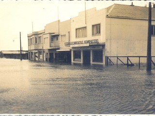 Inundación de la calle Prat