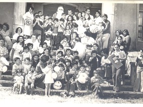 Celebración navideña en el hospital de Ancud