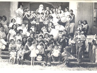 Celebración navideña en el hospital de Ancud