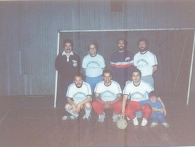 Equipo de baby fútbol del hospital de Ancud