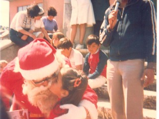 Celebración de Navidad en el hospital de Ancud