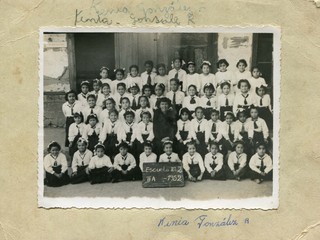 Alumnas de la Escuela N° 2