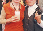 Gladys Marín y Rosa Olivares