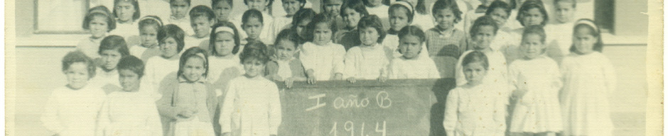 Alumnas de la Escuela Mixta N°30