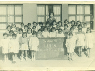 Alumnas de la Escuela Mixta N°30