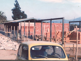 Construcción de la Escuela Mixta F-18 de Altovalsol