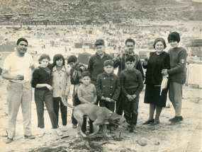 Campamento en la Pampilla de Coquimbo