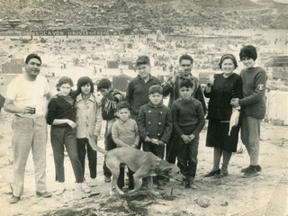 Campamento en la Pampilla de Coquimbo