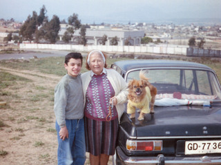 Familia Herrera Lazzus en la Pampilla