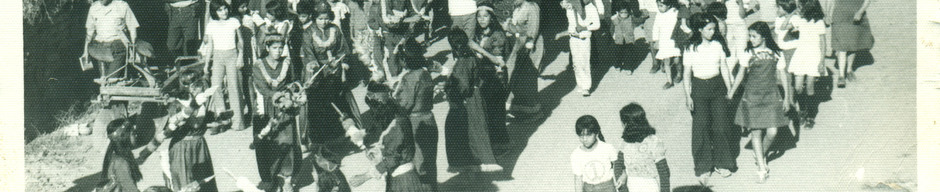 Procesión de la virgen de la Purísima de Huana